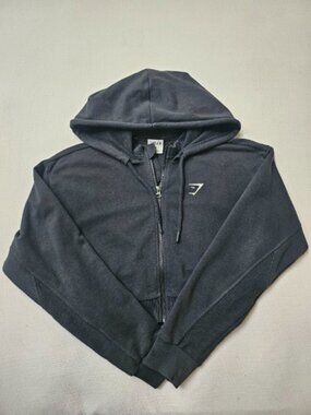 Gymshark Power Crop Zip Hoodie